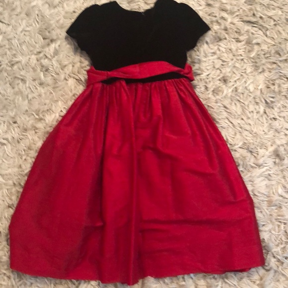 Silk party dress. One wear. Size 5 - Picture 5 of 6